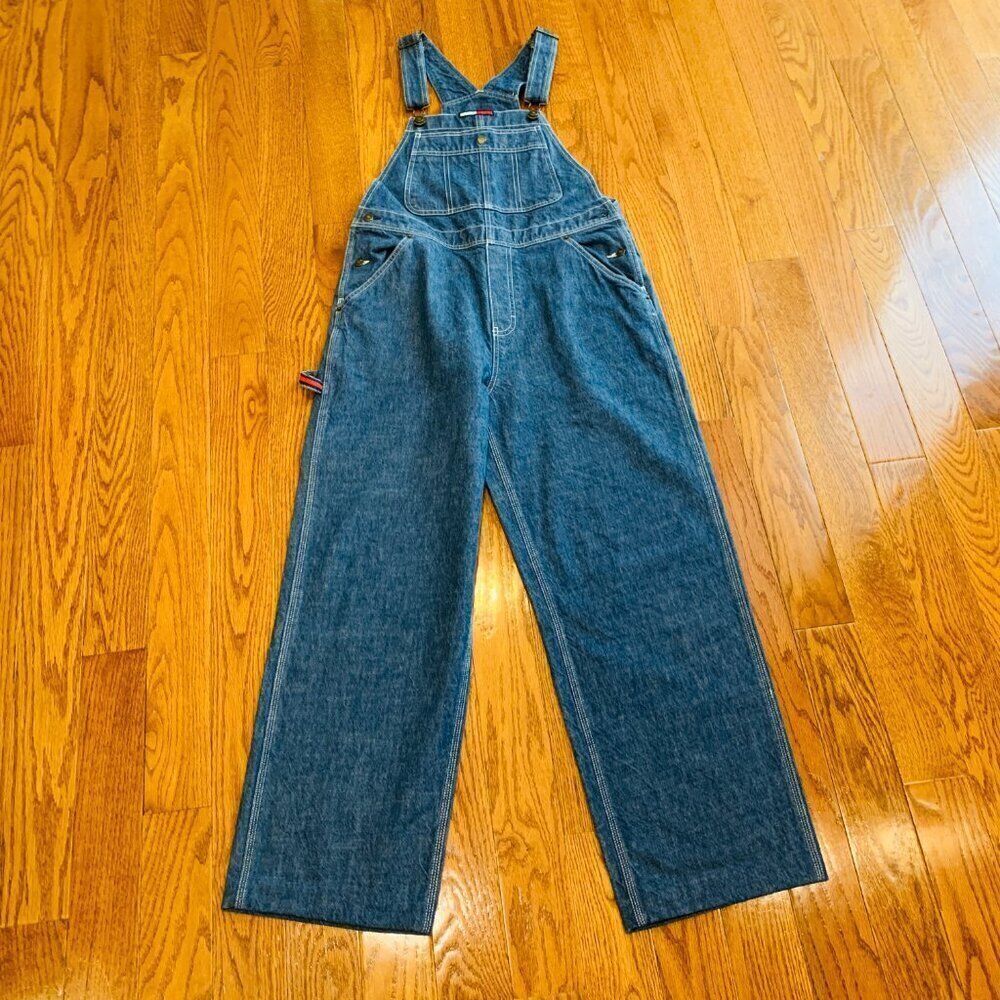 Vintage 90s Tommy Hilfiger Overalls as worn by Aaliyah Street Wear